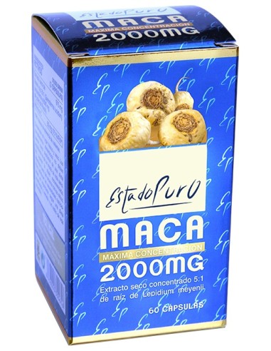 Estado Puro Maca 2000 Mg 60 Capsulas