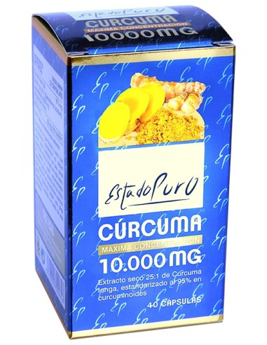 Estado Puro Curcuma 10.000 Mg 40 Caps