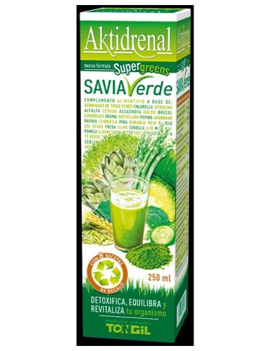 Tongil Aktidrenal Savia Verde 250Ml