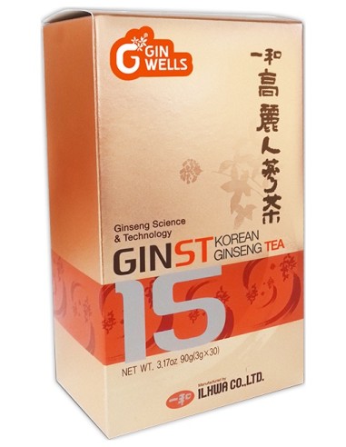 Ginst15 Tea 30 Sobres (Te Ginseng)