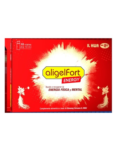 Aligel Fort Energy 10 Viales X 10 Ml