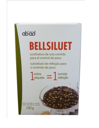 Slimbel Natillas Chocolate Crocanti 5 Sobres