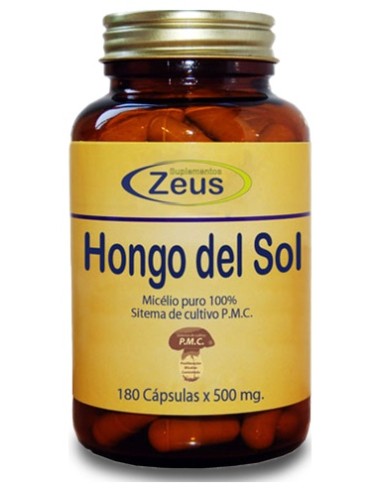 Hongo Del Sol 500 Mg 180 Caps