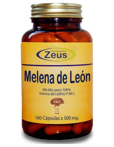 Hongo Melena De Leon 500 Mg 180 Caps