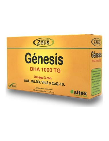 Zeus Genesis Dha Tg 1000 60Cáps