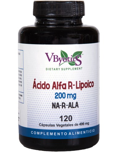 Acido Alfa R-Lipoico 120 Vcaps