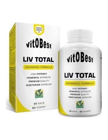 Vitobest Liv Total 60 Cápsulas