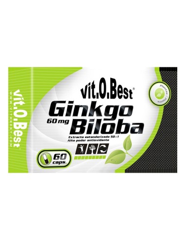 Ginkgo Biloba 60 Mg  60 Caps