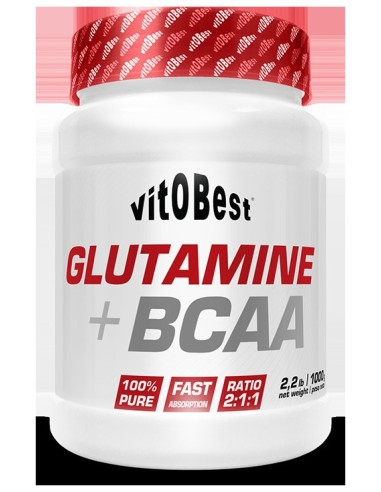 Glutamina + Bcaa Complex 1000 Mg Limon