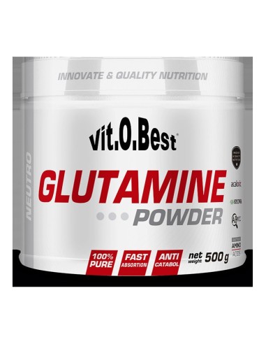 Glutamina+Bcaa Complex  500 G Sabor Limon