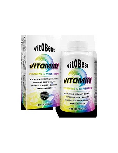 Vitobest Vitomin Vitamin & Mineral Complex 30 Cápsulas