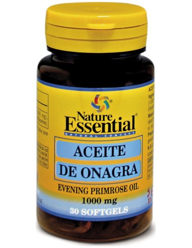 Nature Essential Aceite De Onagra 1000Mg 30 Perlas