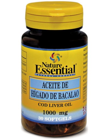 Aceite De Higado De Bacalao 1000 Mg 30 Perlas