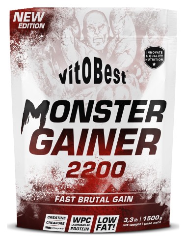 Monster Gainer 2200 De 1,5 Kg Galleta