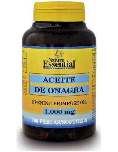 Nature Essential Aceite De Onagra 1000Mg 100 Perlas