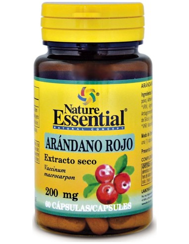 Nature Essential Arandano Rojo 5000Mg (Ext.Seco). 60 Comp.