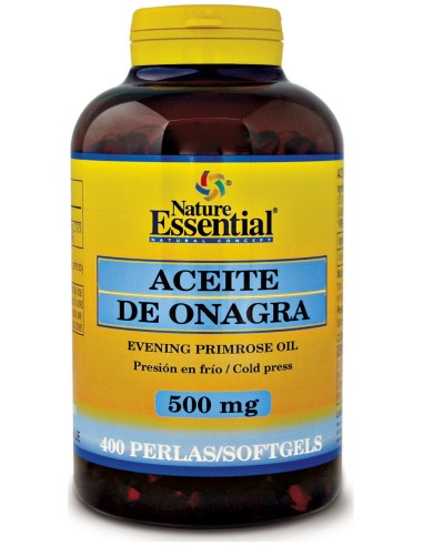 Aceite De Onagra 500 Mg 10% Gla 400 Perlas