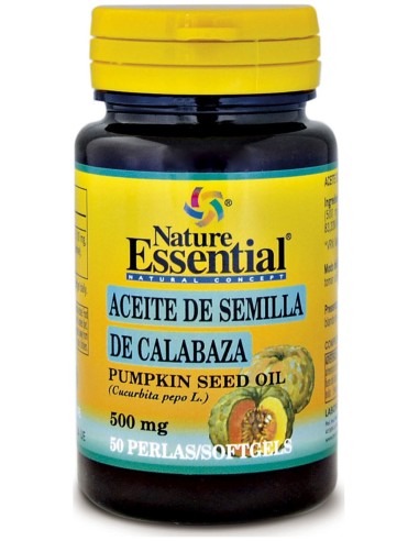 Aceite De Semilla Calabaza 500 Mg 50 Perlas