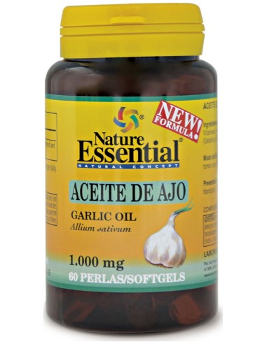 Nature Essential Garlic Oil 60 Perlas