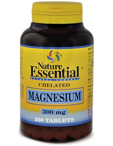 Nature Essential Magnesio Quelado 300Mg 250 Tableta