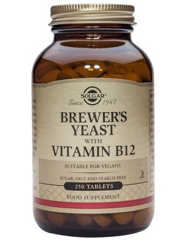 Levadura Cerveza Con Vitamina B12 250 Comp