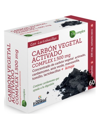 Carbon Vegetal Activado Complex 1500 Mg Ext Seco 6