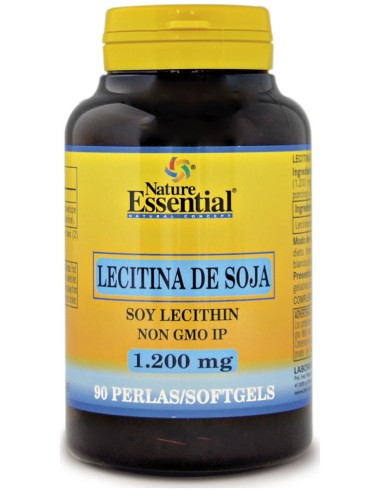 Nature Essential Lecitina De Soja 1200Mg 90 Perlas