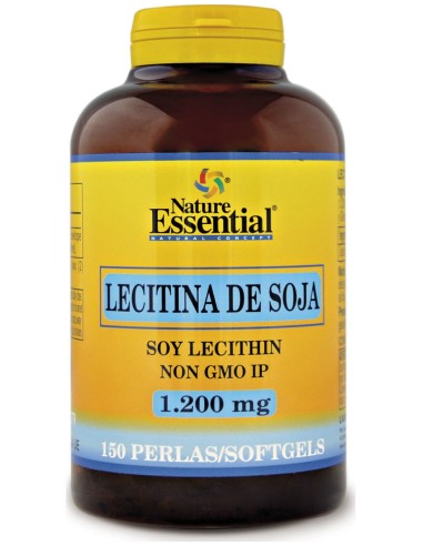 Nature Essential Lecitina Soja No Gmo Ip 1200Mg 150 Perlas