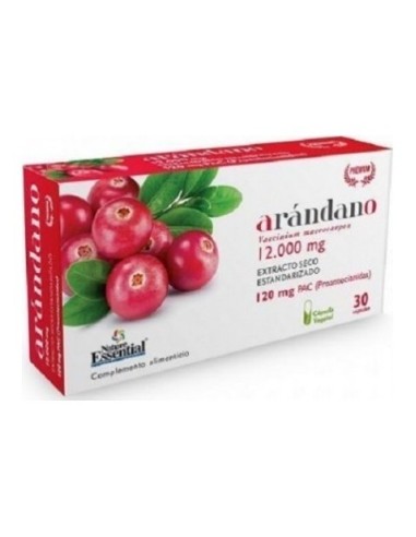 Arandano Rojo 120 Pac. Ext Seco 30 Vcaps Blister