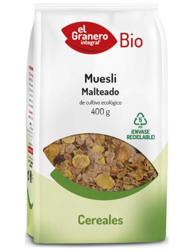 El Granero Muesli Malteado Bio 400Gr