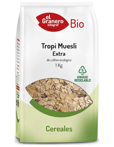 Granero Alimentacion Tropi Muesli Extra Bio 1 Kg