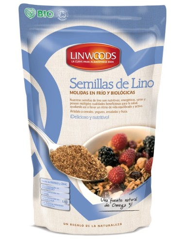 Linwood Semilla Lino Molido Bio 425G