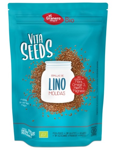 El Ganero Integal Lino Molido Vitaseeds Bio 300 G