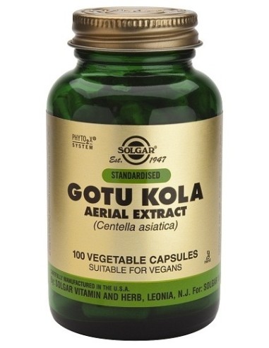 Solgar Gotu Kola (Centella Asiatica) Arterial Extract 100 Capsul