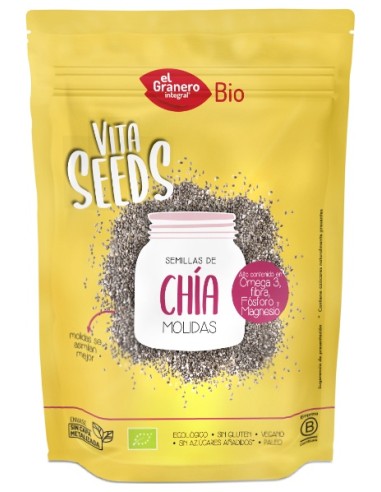 El Granero Integral Vitaseeds Semillas De Chia Molidas Bio 200G