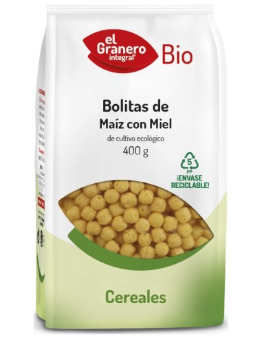 El Granero Bolitas Maiz C/Miel Bio 400G