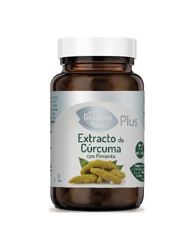 Extracto De Curcuma+Pimienta   430 Mg 60 Vcaps