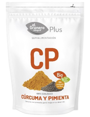 Curcuma Y Pimienta Bio 200 G Superalimento