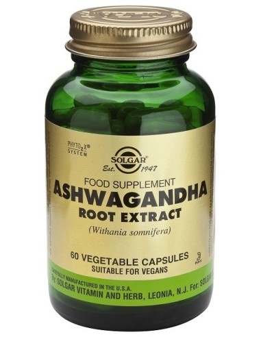 Solgar Ashwagandha (Withania Somnifera) 60 Caps