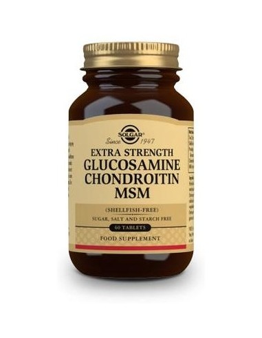 Solgar Glucosamine ChondroTine Msm Complexe 60 ComprimS