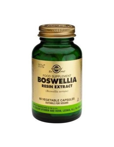 Solgar Boswellia Extracto De Resina 60Cáps. Vegetales