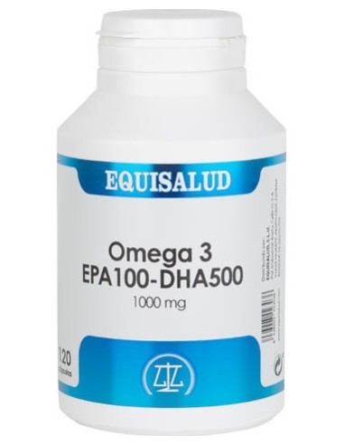 Equisalud Omega 3 Dha Alto Contenido Epa100-Dha500 100Mg 120 Cá