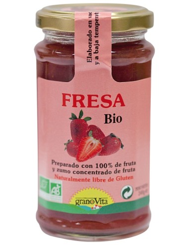 Granovita Mermelada Fresa Bio 240G