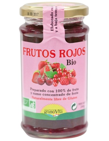 Granovita Mermelada Frutos Rojos 240G