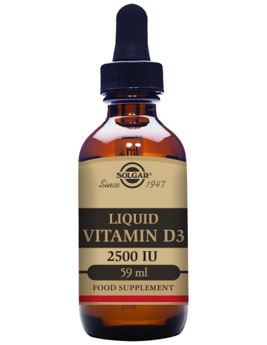 Solgar Vitamina D3 Líquida 2500Ul 59Ml