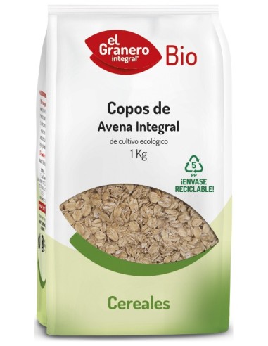 El Granero Copos Avena Integral 1Kg