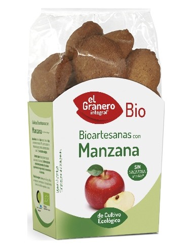 Granero Alimentacion Galletas Manzana Bioartesana 250G