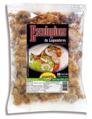 Escalopines De Soja Y Legumbres Texturizados 250 G