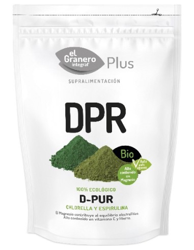 D-Pur Chlorella Y Spirulinabio 200 G Superalimento