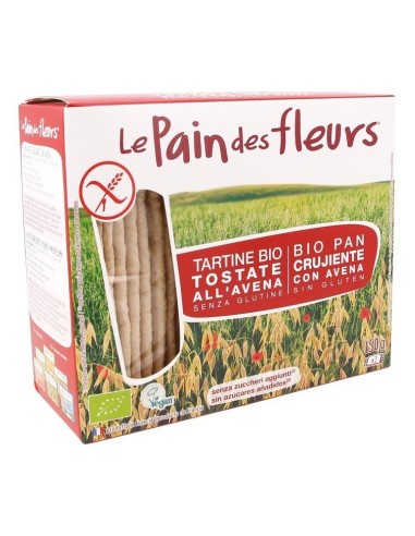 Le Pain Des Fleurs Pan Crujiente Avena Sin Gluten Bio 150G